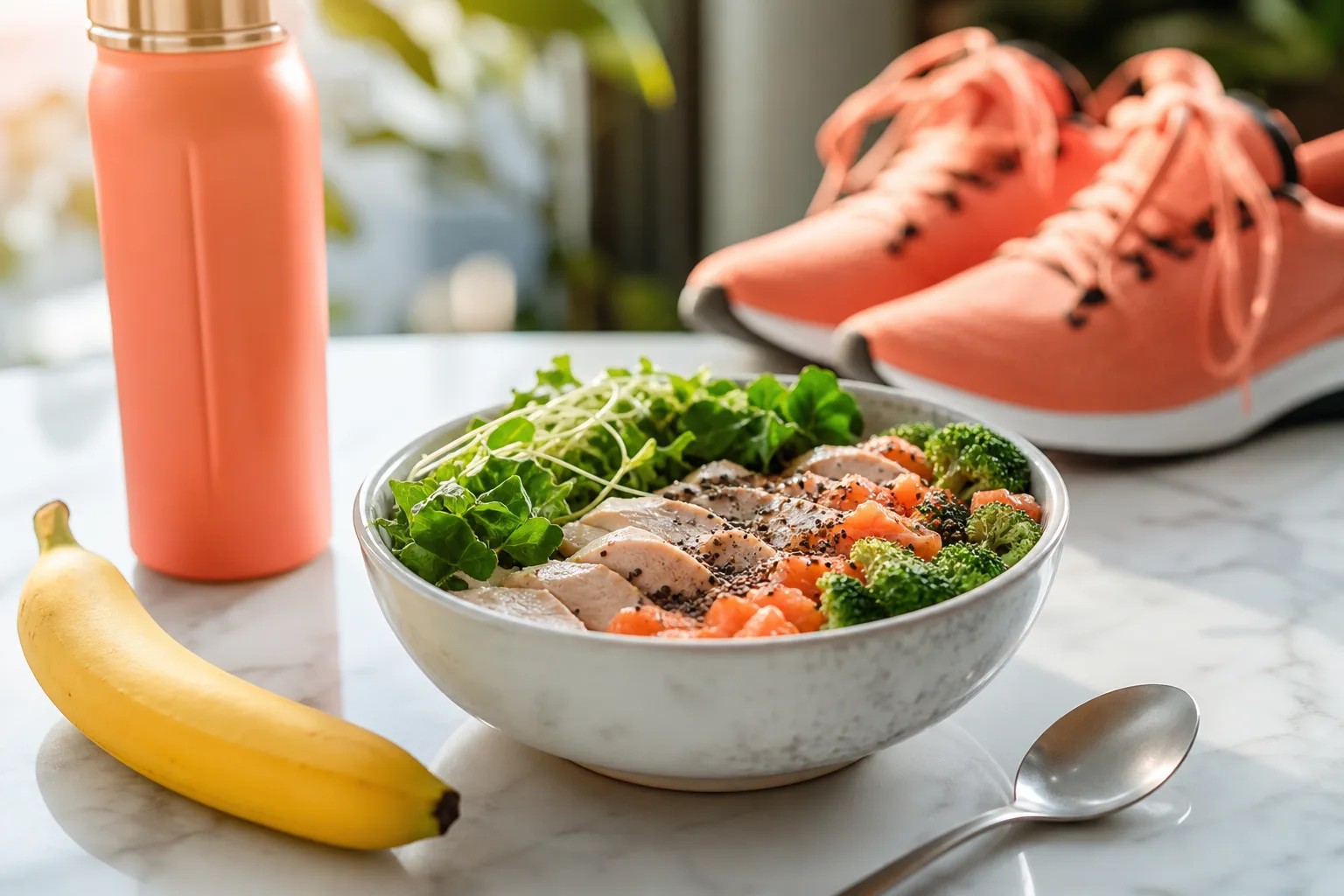 Active lifestyle with performance-oriented nutrition